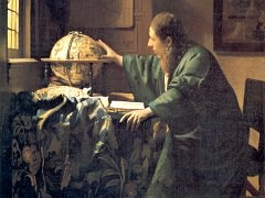 The Astronomer by Johannes Vermeer