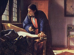 The Geographer by Johannes Vermeer