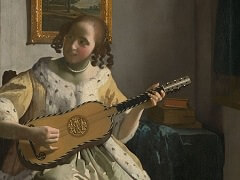 The Guitar Player by Johannes Vermeer