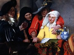 The Procuress by Johannes Vermeer