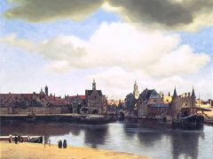 View of Delft by Johannes Vermeer